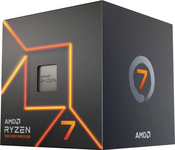 AMD Ryzen 7 7700 8 x 3.8 GHz Octa Core Procesor (CPU) v boxu Socket (PC): AMD AM5 65 W