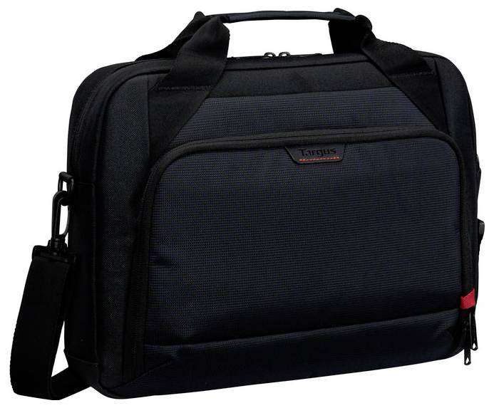 Targus aktovka Classic 13-14" Briefcase Blk černá, červená-1