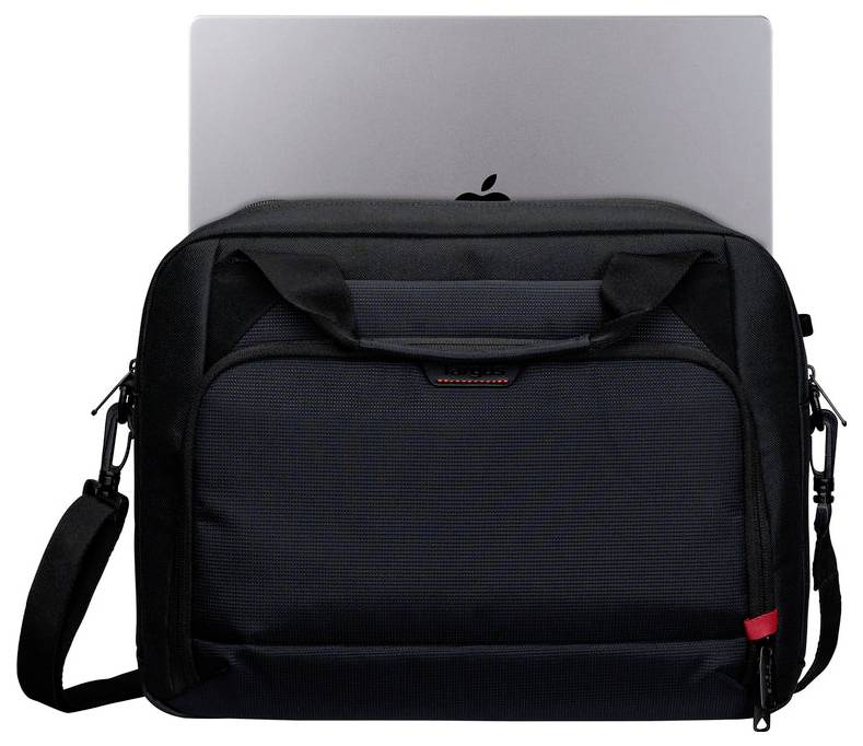 Targus aktovka Classic 13-14" Briefcase Blk černá, červená-3