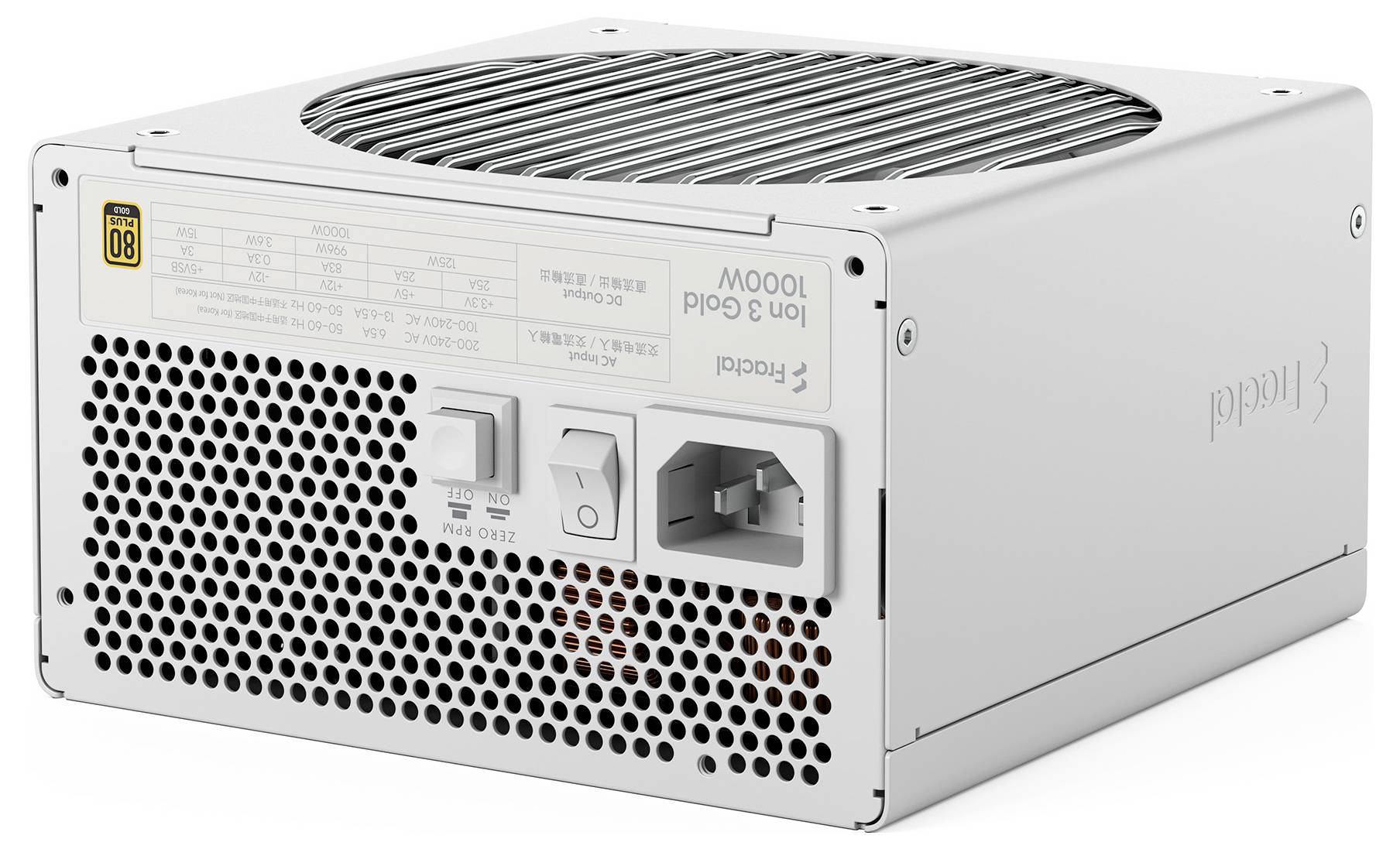 Fractal Design FRACTAL DESIGN Netzteil 1000W ION 3 Gold síťový adaptér / napájení-24