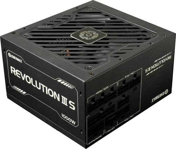 Enermax Enermax Power Supply 1000W Revolution3 8 PC síťový zdroj  1000 W  80 PLUS® Platinum