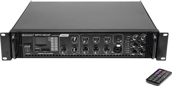 Omnitronic MPVZ-180.6P ELA zesilovač 180 W  6zónový