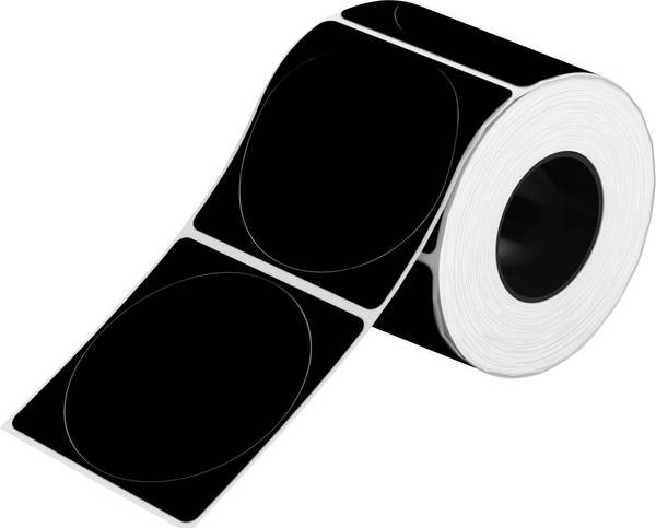 NIIMBOT etikety v roli 50 mm x 0.05 m  černá 140 ks  1ED00775102 univerzální etikety