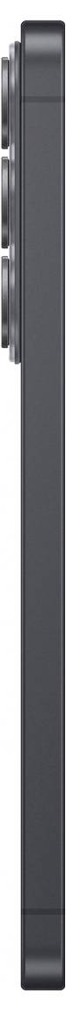 Boční pohled na elegantní, moderní smartphone s třemi objektivy zadní kamery.