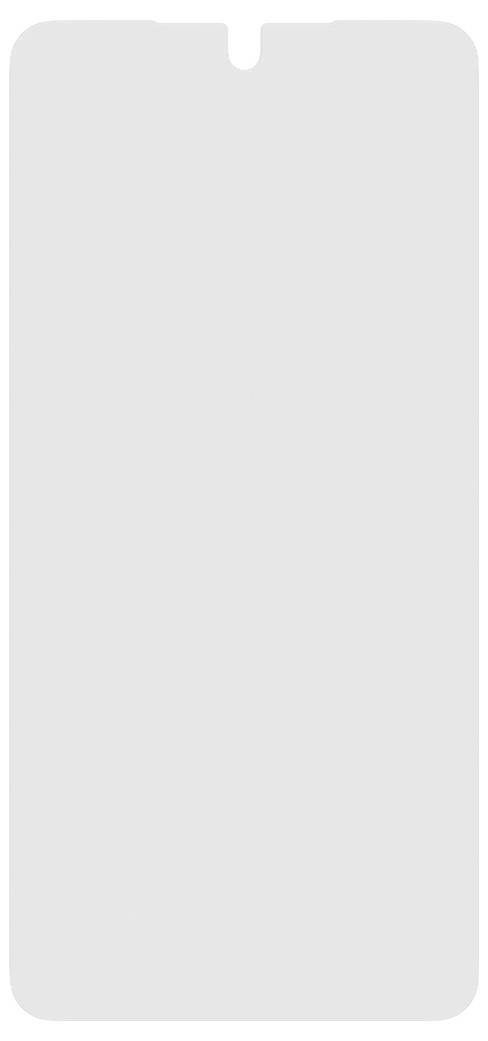 Slabý, minimalistický obrys obrazovky telefonu s malým zárezem nahoře; žádný viditelný obsah nebo detaily v obrysu.