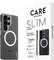 Pouzdro na telefon Samsung Galaxy S26 Ultra od společnosti CARE. Zobrazení 'SL1M Case' se zdůrazněním lehkého designu o tloušťce 1mm a jednoroční zárukou.