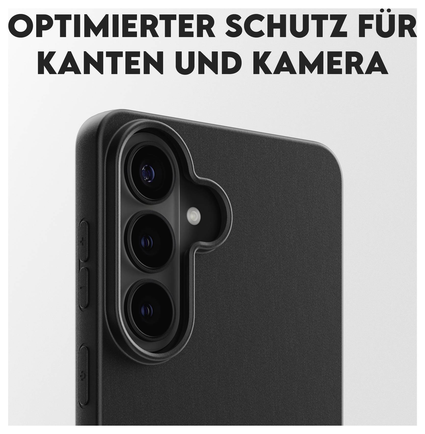 Optimalizovaná ochrana rohů a fotoaparátu