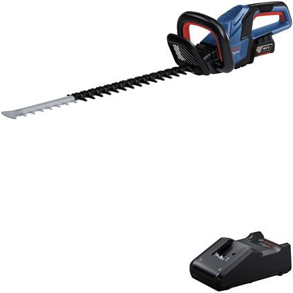 Bosch Professional GHE 18V-60 akumulátor Aku nůžky na živý plot + akumulátor 18 V-0