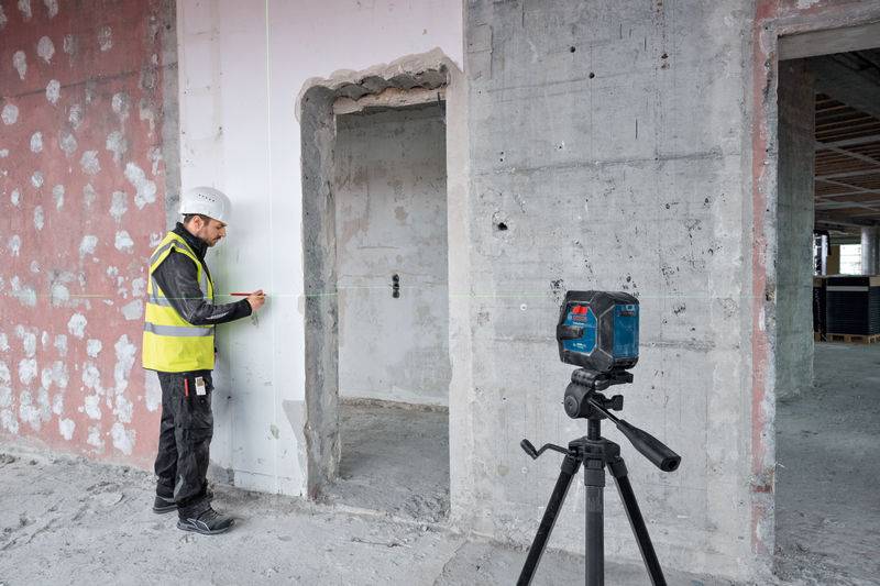 Bosch Professional GLL 20-22 G křížová laserová vodováha Zelený laser dosah (max.): 40 m-4