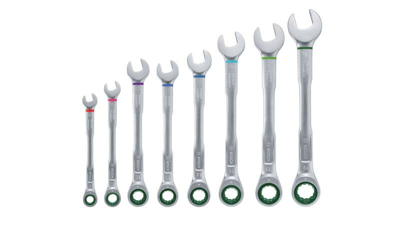 Bosch Home and Garden 1600A027PS 1600A027PS Otevřený ráčnový klíč-1