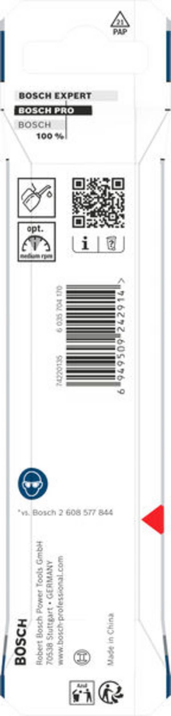 Bosch Accessories 2608577580 2608577580 HSS kovový spirálový vrták Celková délka 117 mm 6,35 mm 1 ks
