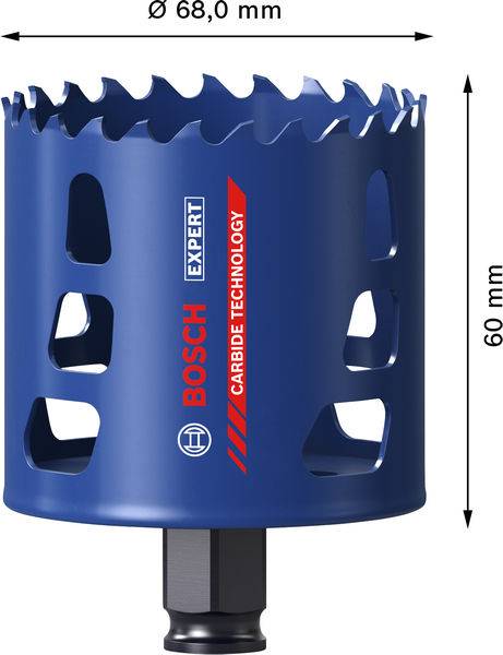 Bosch Accessories 2608901894 2608901894 vrtací korunka 68 mm osazen tvrdokovem 1 ks-1