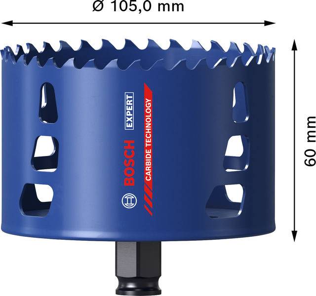 Bosch Accessories 2608901901 2608901901 vrtací korunka 105 mm 1 ks-9