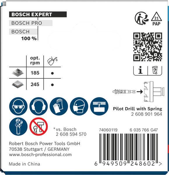 Bosch Accessories 2608901962 2608901962 vrtací korunka 68 mm 1 ks-0