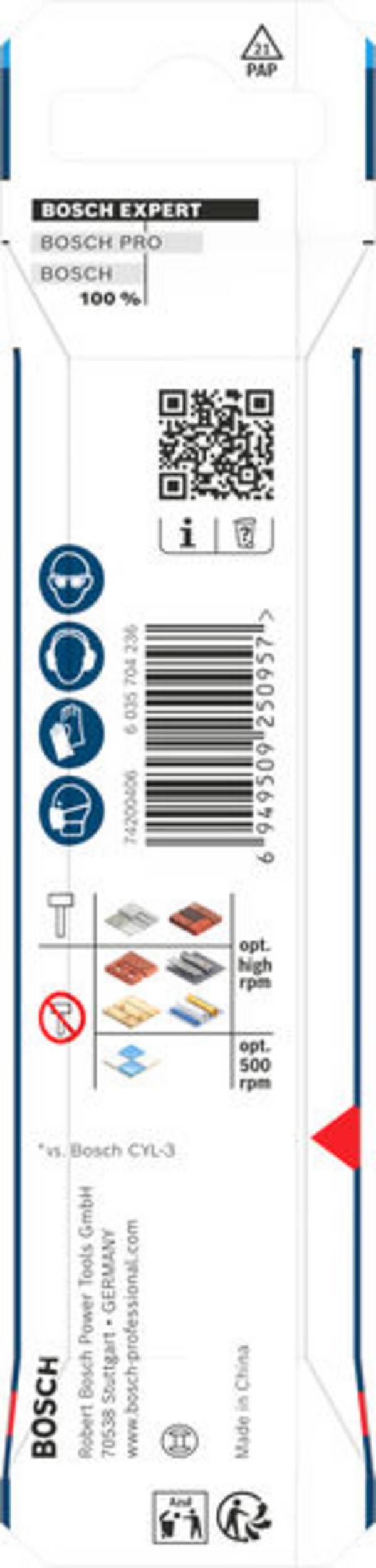 Bosch Accessories 2608902250, 2608902250 Multifunkční vrták, 4 mm, délka 90 mm, šestihran
