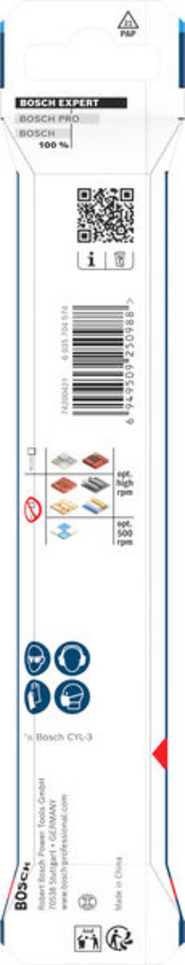 Bosch Accessories 2608902253, 2608902253 Multifunkční vrták, 5 mm, délka 150 mm, šestihran