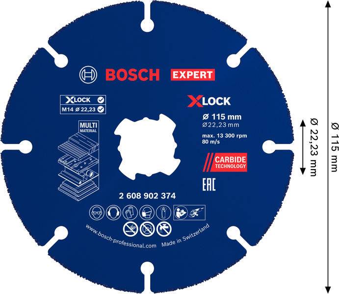 Bosch Accessories 2608902374 2608902374 Řezný kotouč 1 ks-1