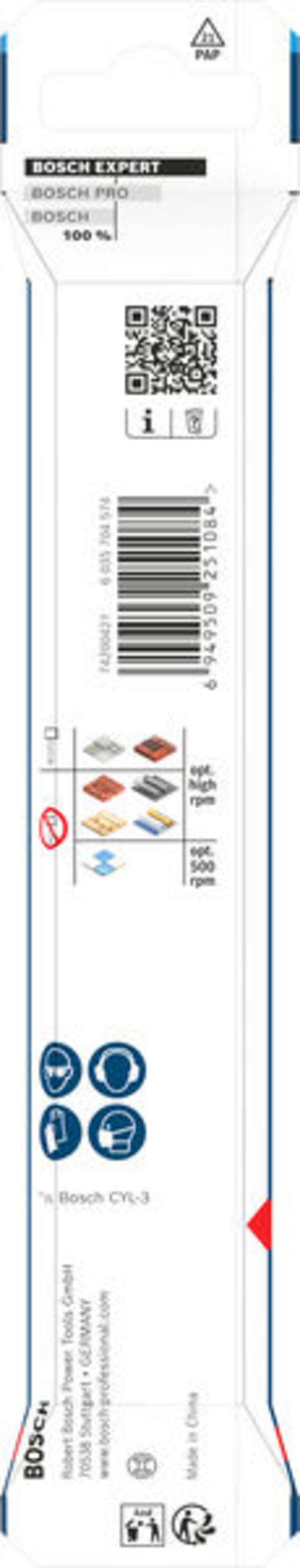 Bosch Accessories 2608902263, 2608902263 Multifunkční vrták, 7 mm, délka 150 mm, šestihranná