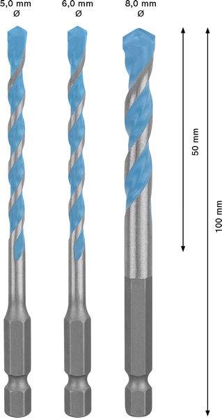 Bosch Accessories 2608902288, 2608902288 Sada víceúčelových vrtáků-1