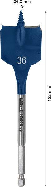 Bosch Accessories 2608902104 Plochý frézovací vrták 1 ks-1