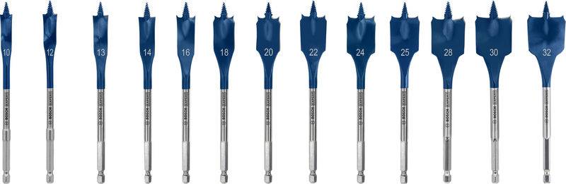 Bosch Accessories 2608902112, 2608902112 sada plochých frézovacích vrtáků-2