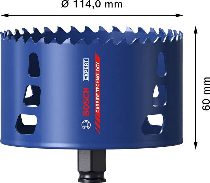 Bosch Accessories 2608901903 2608901903 vrtací korunka 114 mm 1 ks-4