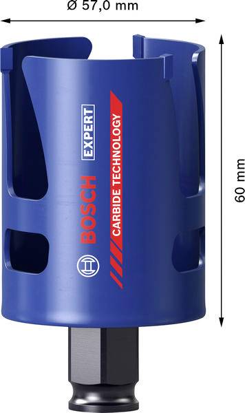 Bosch Accessories 2608901926 2608901926 vrtací korunka 57 mm osazen tvrdokovem 1 ks-3