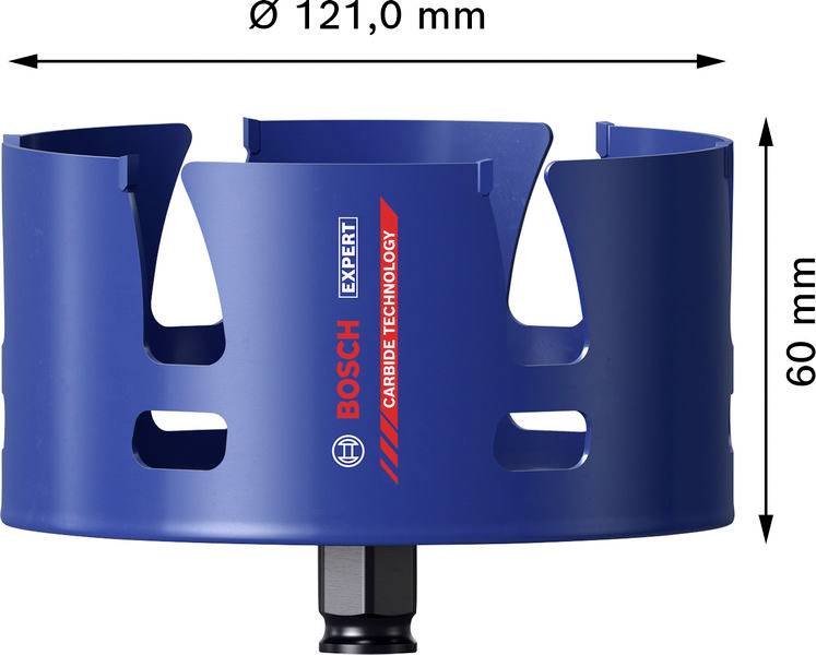 Bosch Accessories 2608901945 2608901945 vrtací korunka 121 mm 1 ks-1