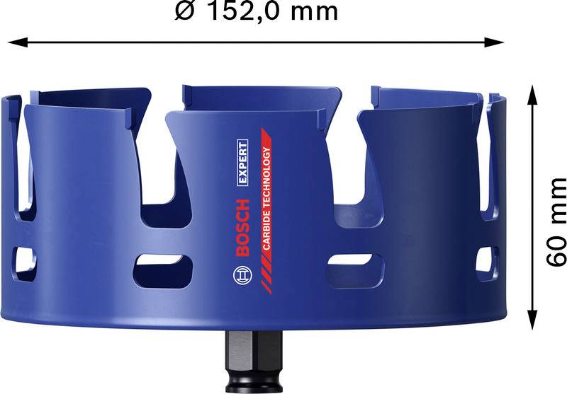 Bosch Accessories 2608901948 2608901948 vrtací korunka 152 mm 1 ks-1