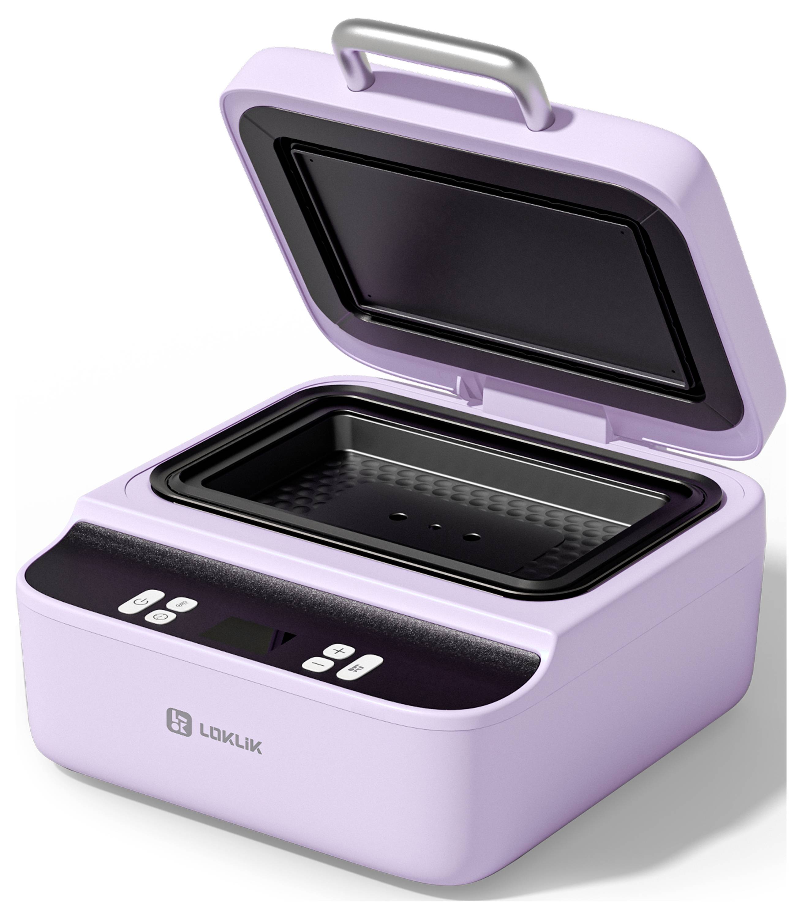 Loklik termotransférový lis pro potisk látky levandulová-3