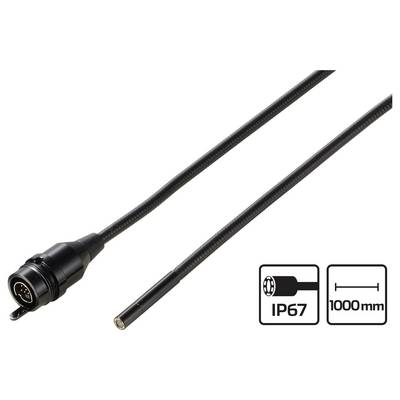 VOLTCRAFT BS-801 kamerový kabel Ø sondy 5.5 mm 1 m LED osvětlení , otočná funkce , vysoké rozlišení , vodotěsné-5