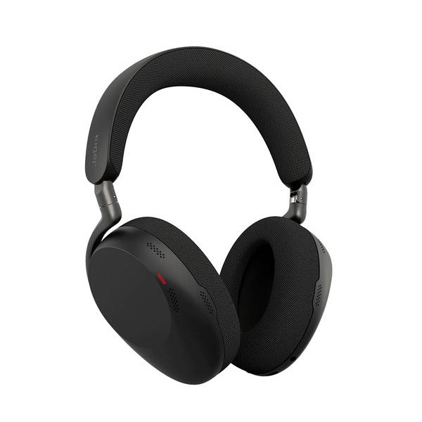 Jabra Jabra Evolve3 85 UC Stereo black mit Lin  Headset uzavřená (Over Ear) Bez kabelu stereo černá Potlačení hluku headset telefon