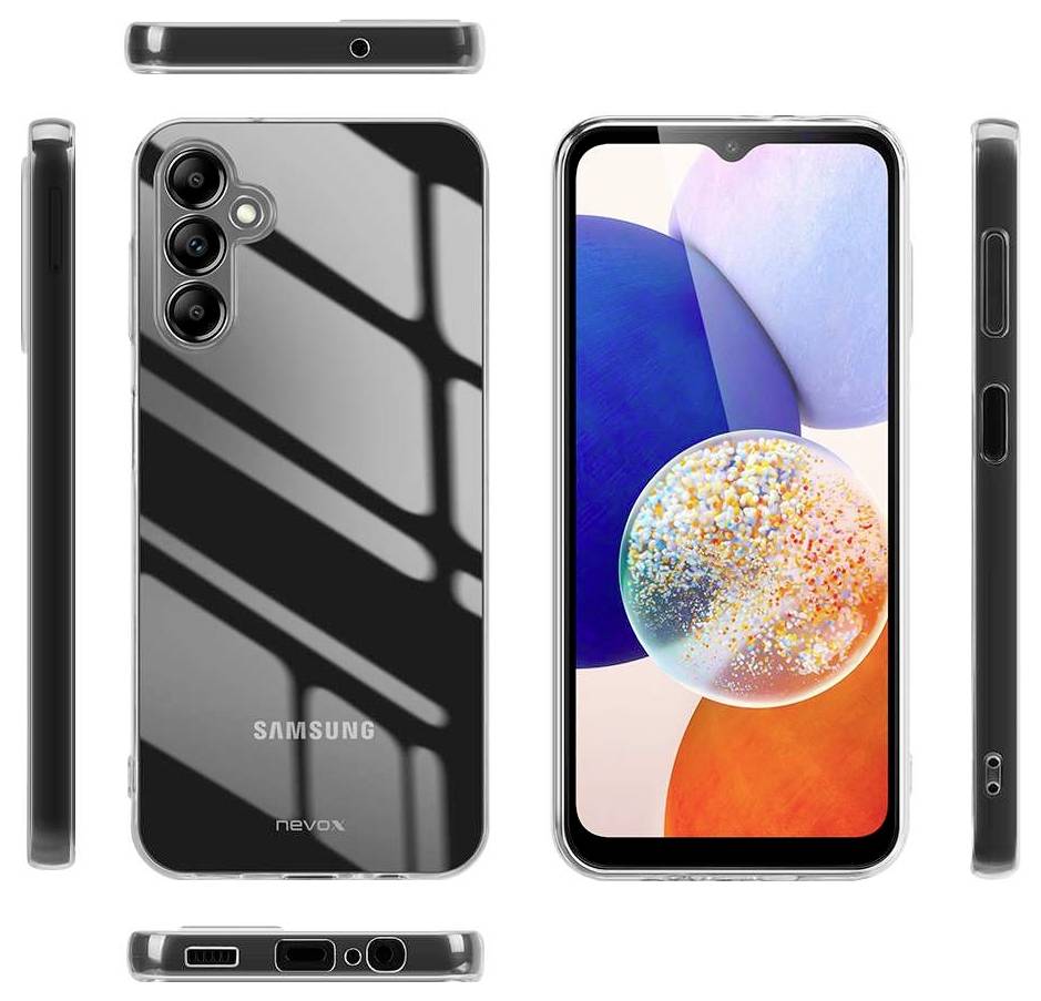 Nevox StyleShell Flex zadní kryt na mobil Samsung Galaxy A17 5G transparentní 2573-2