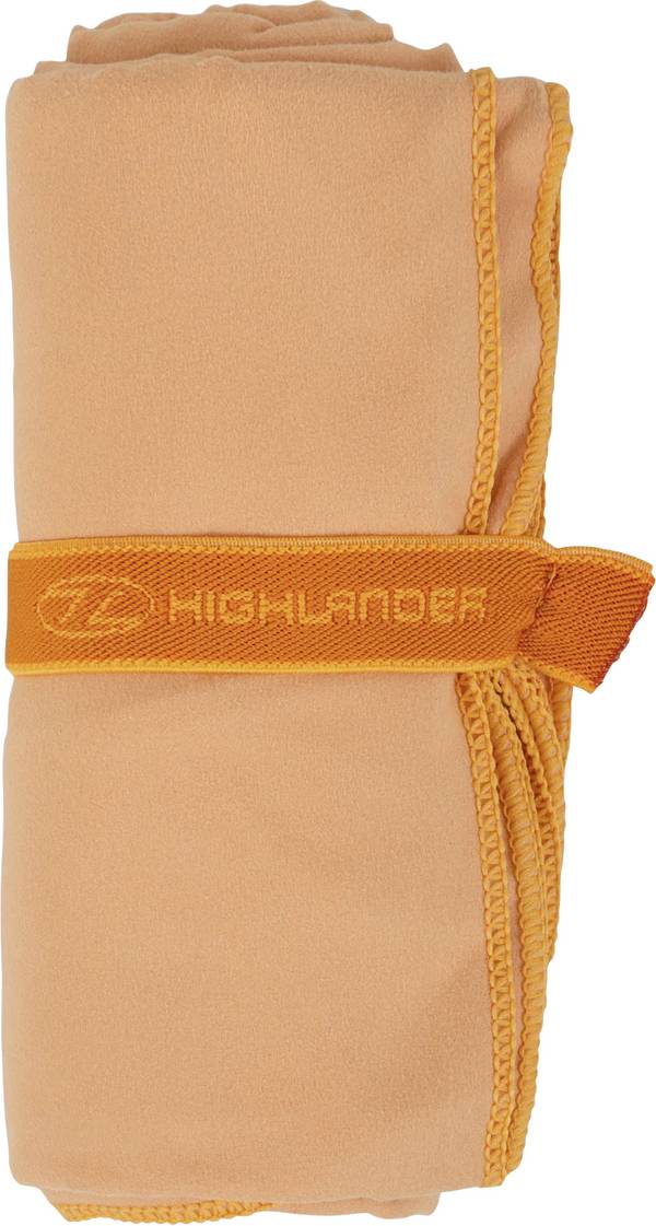 Highlander KLEINES FIBRESOFT-HANDTUCH - ORANGE 40 x 80cm CS205-OE