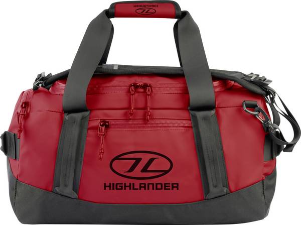 Highlander 30L HAULER DUFFEL Expeditionstasche rot cestovní taška, 30 l, (š x v x h) 48 x 27 x 28 cm, červená, DB131-RD