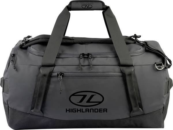 Highlander 65L HAULER DUFFEL SCHWARZ cestovní taška, 65 l, (š x v x h) 60 x 35 x 36 cm, černá, DB133-BK