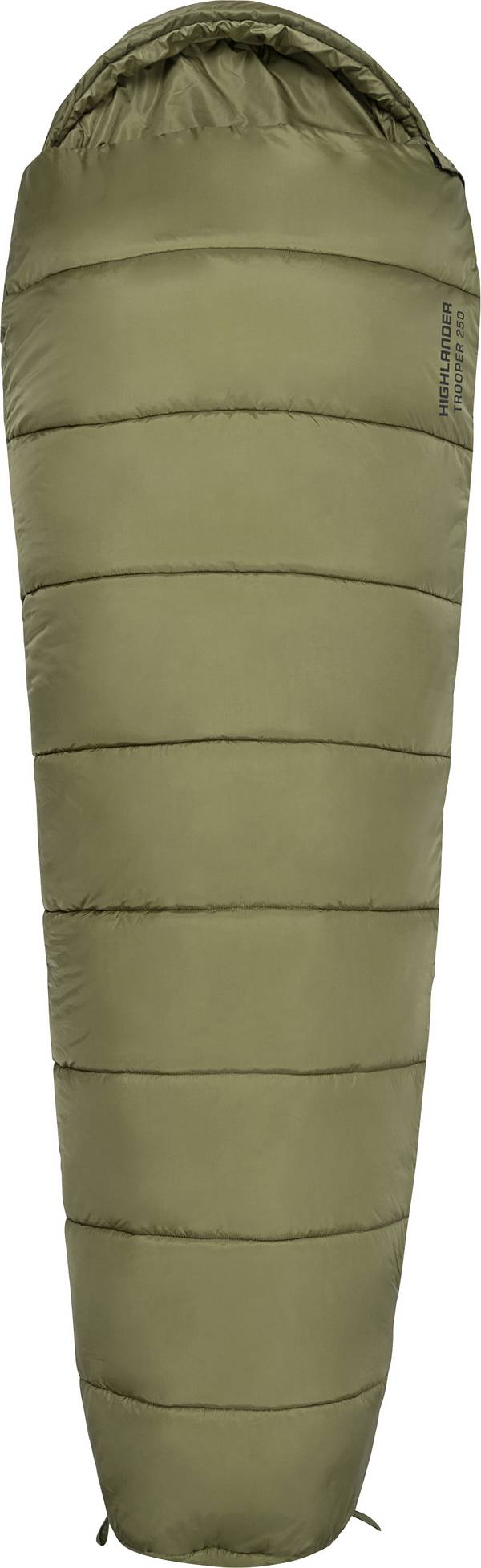 Highlander TROPPER 250 Schlafsack Ranger Grün Kempingová matrace zelená SB252-RG