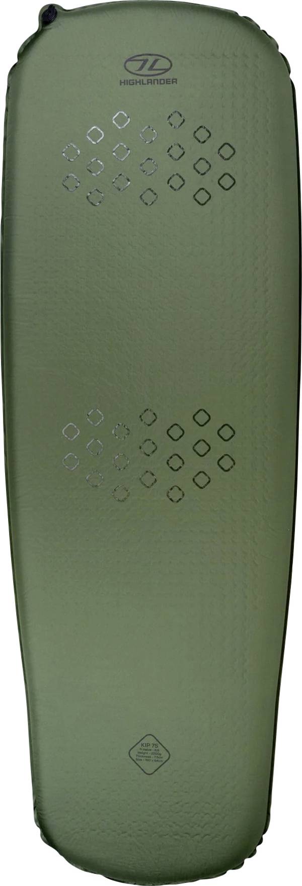 Highlander KIP 75 SELF INFLATE MAT OG Kempingová matrace olivově zelená SM132-OG