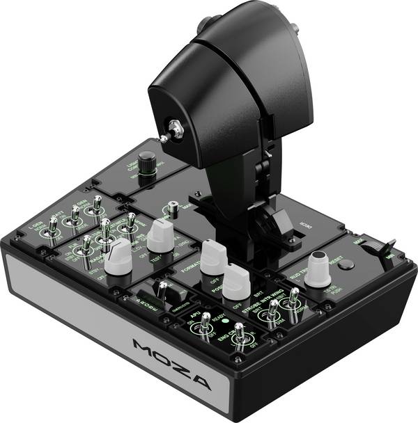 MOZA MTP Throttle Panel Trottle  PC černá vč. obslužného panelu