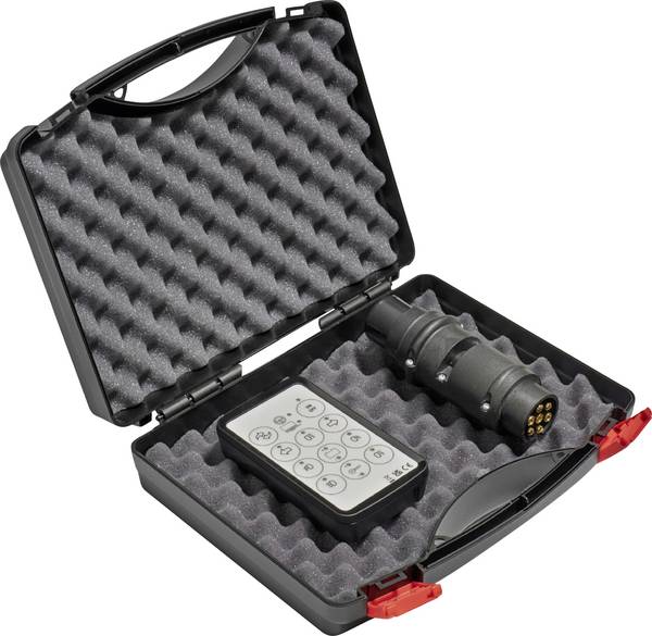 SecoRüt 70210 12 Volt Funk Anhängersteckdosentester Wireless Kit 13&7 pol. tester tahače 12 V počet pólů:7+13