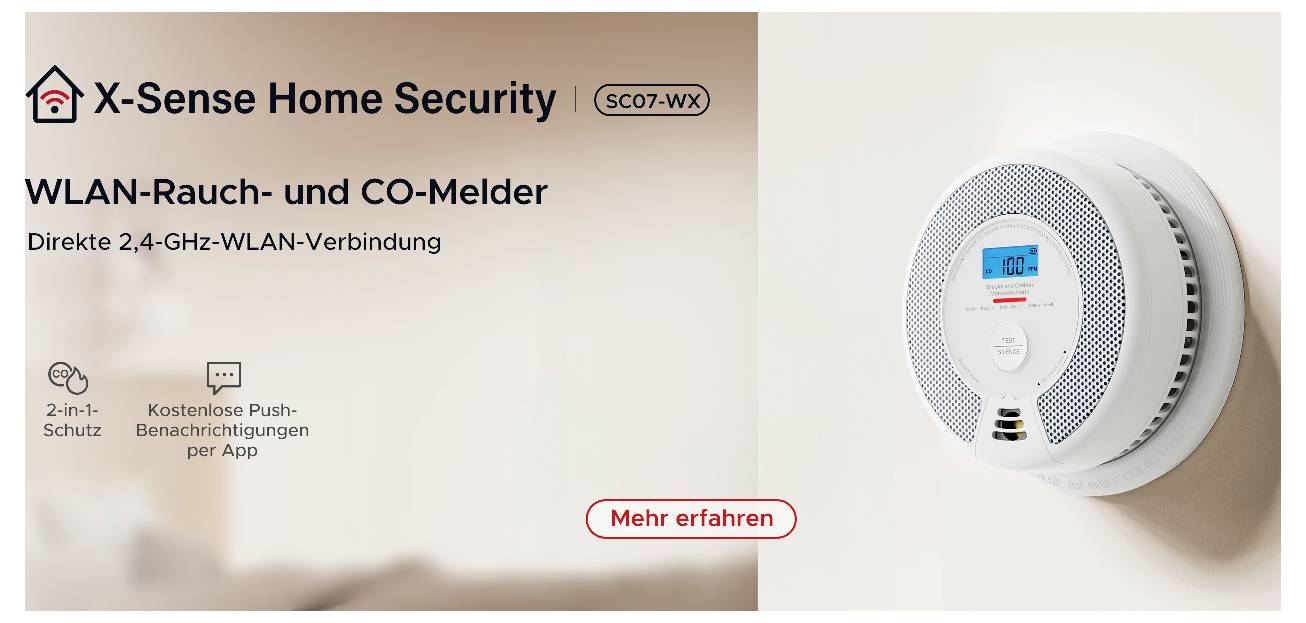 X-Sense SC07-WX, SC07-WX Výstražný detektor kouře a oxidu uhelnatého kouře, oxidu uhelnatého (CO)-11