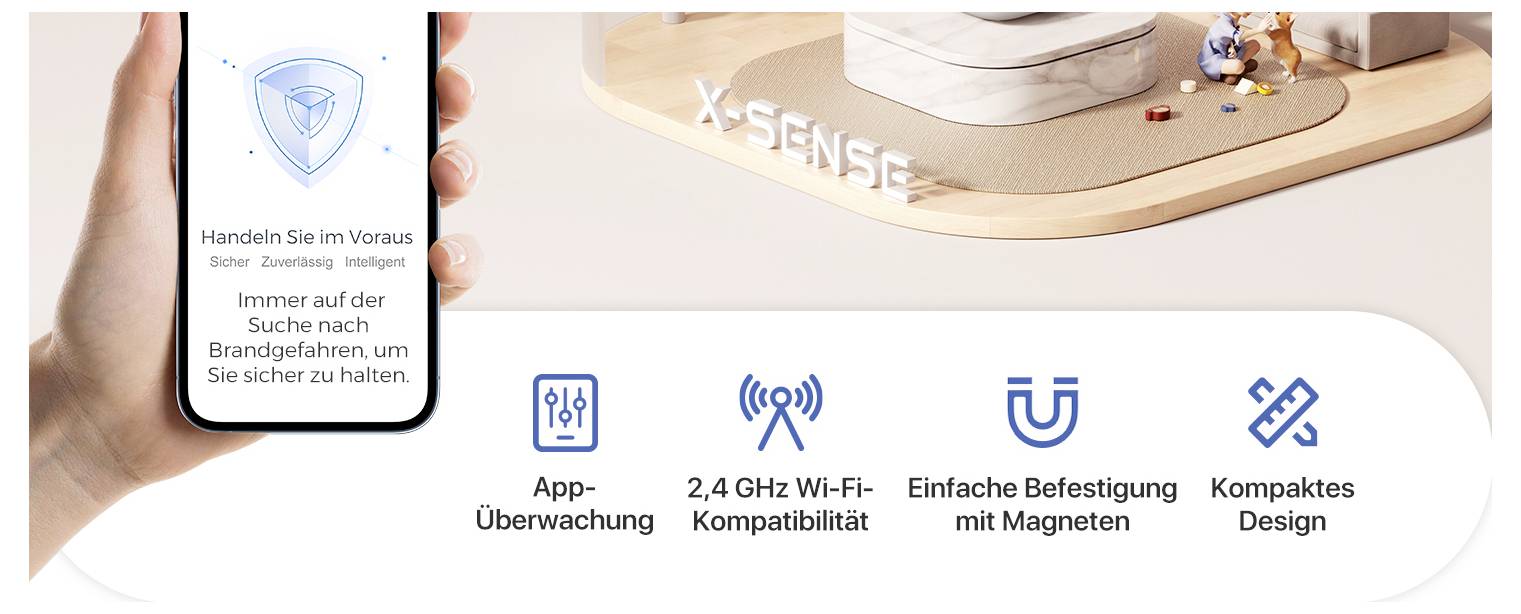 X-Sense XS0D-MR61 detektor kouře možnost vzájemného propojení-4