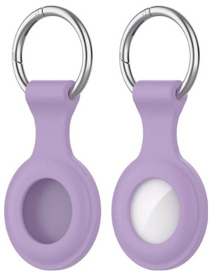 4Smarts 4smarts Silicone Case Set f. AirTags 5 S AirTag ochranný kryt fialová, černá, modrá, zelená, oranžová-2