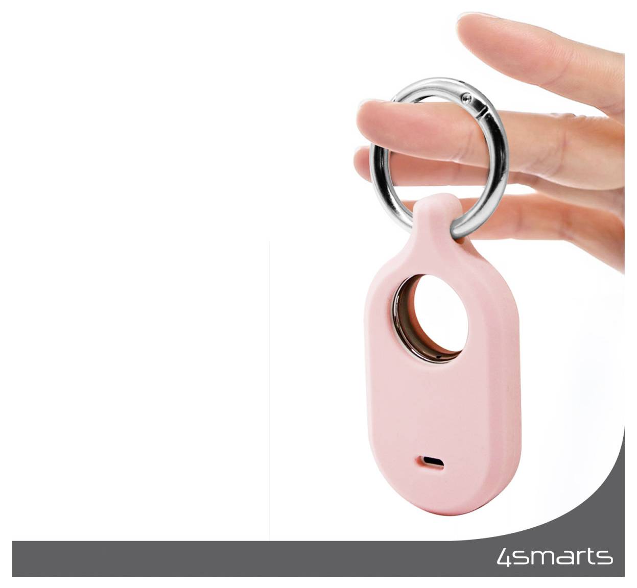 4Smarts 4smarts Silicone Case Set f. SmartTag2 4 AirTag ochranný kryt modrá, zelená, růžová, bílá-9