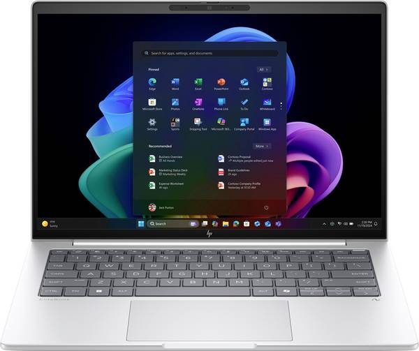 HP notebook EliteBook 8 G1i  35.6 cm (14 palec) WUXGA Intel® Core™ Ultra 5 226V 16 GB RAM  512 GB SSD německá, QWERTZ Intel Intel Arc Graphics       D84XYET