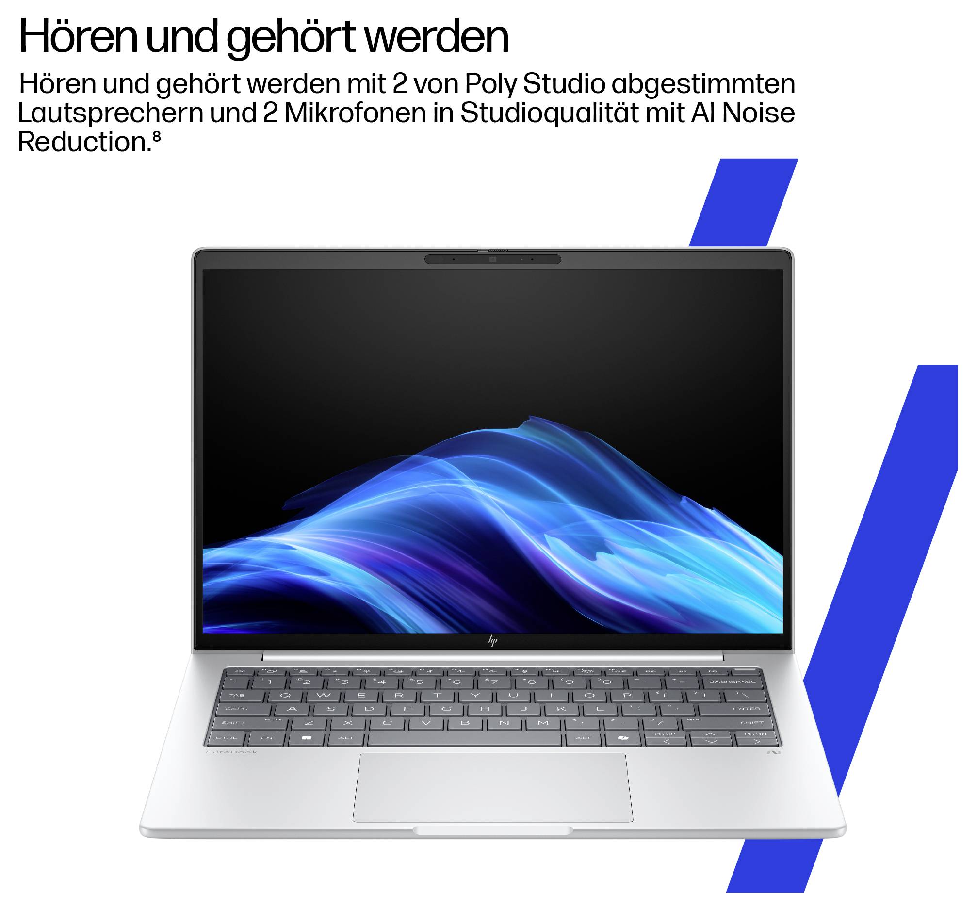 HP notebook EliteBook 8 G1i 35.6 cm (14 palec) WUXGA Intel® Core™ Ultra 5 226V 16 GB RAM 512 GB SSD německá, QWERTZ Inte-9
