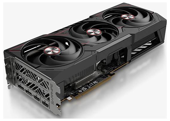 Sapphire grafická karta AMD Radeon RX 9070XT 16 GB GDDR6-RAM DisplayPort, HDMI™-1