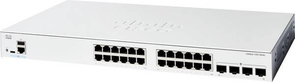 Cisco C1200-24T-4G CISCO Catalyst 1200 24-port GE 4x1G SFP síťový switch  1000 MBit/s integrovaný firewall