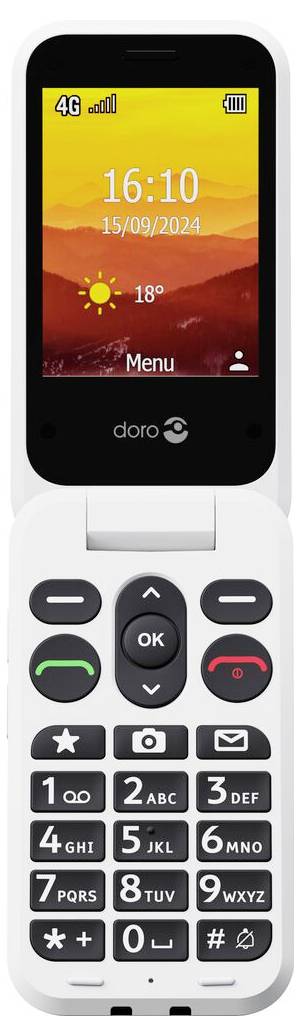 doro Leva L30 graphit-weiß LTE mobilní telefon černá, bílá-1