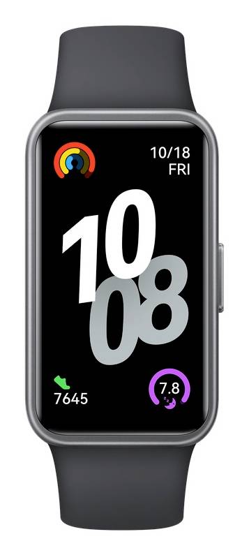 Elegantní černý držák na smartphone s nastavitelnými gripy a obloukovou montáží pro instalaci na palubní desku automobilu.